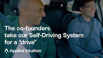 The co-founders take our Self-Driving System for a "drive"