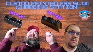 Custom Painted PlayStation 5 Slim (Charging Station) Walkthrough / Tutorial (DIY)