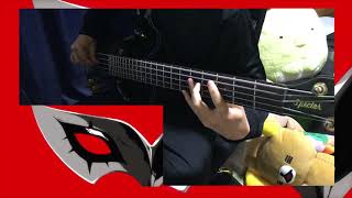 【PERSONA5 the Animation(ペルソナ5)ED】INFINITY ベース弾いてみた bass cover【Lyn】TAB譜有り