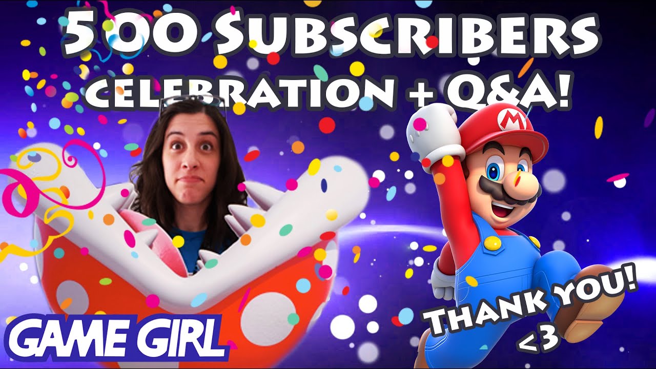 JustJesss Reacts 500 Subscribers + Q&A! Game Girl YouTube