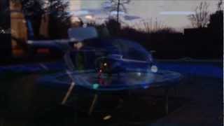 R/C Model Helicopter MD500e 600 Size