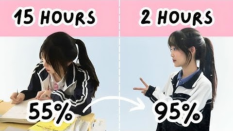 how to study less and get higher grades