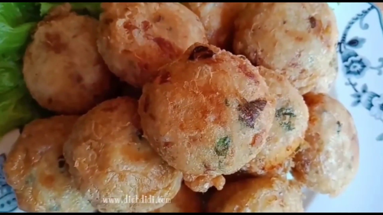 Perkedel Kentang Jamur - YouTube