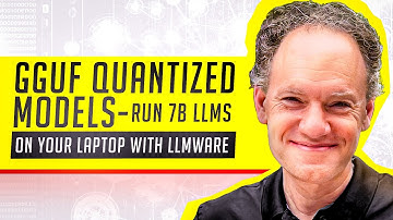Run GGUF Quantized 7B LLMs with no GPU on your laptop