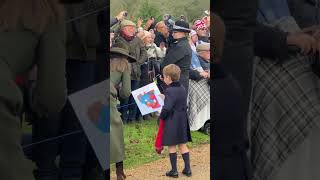 Prince Louis Shows Princess of Wales Paddington Bear Card | 2022