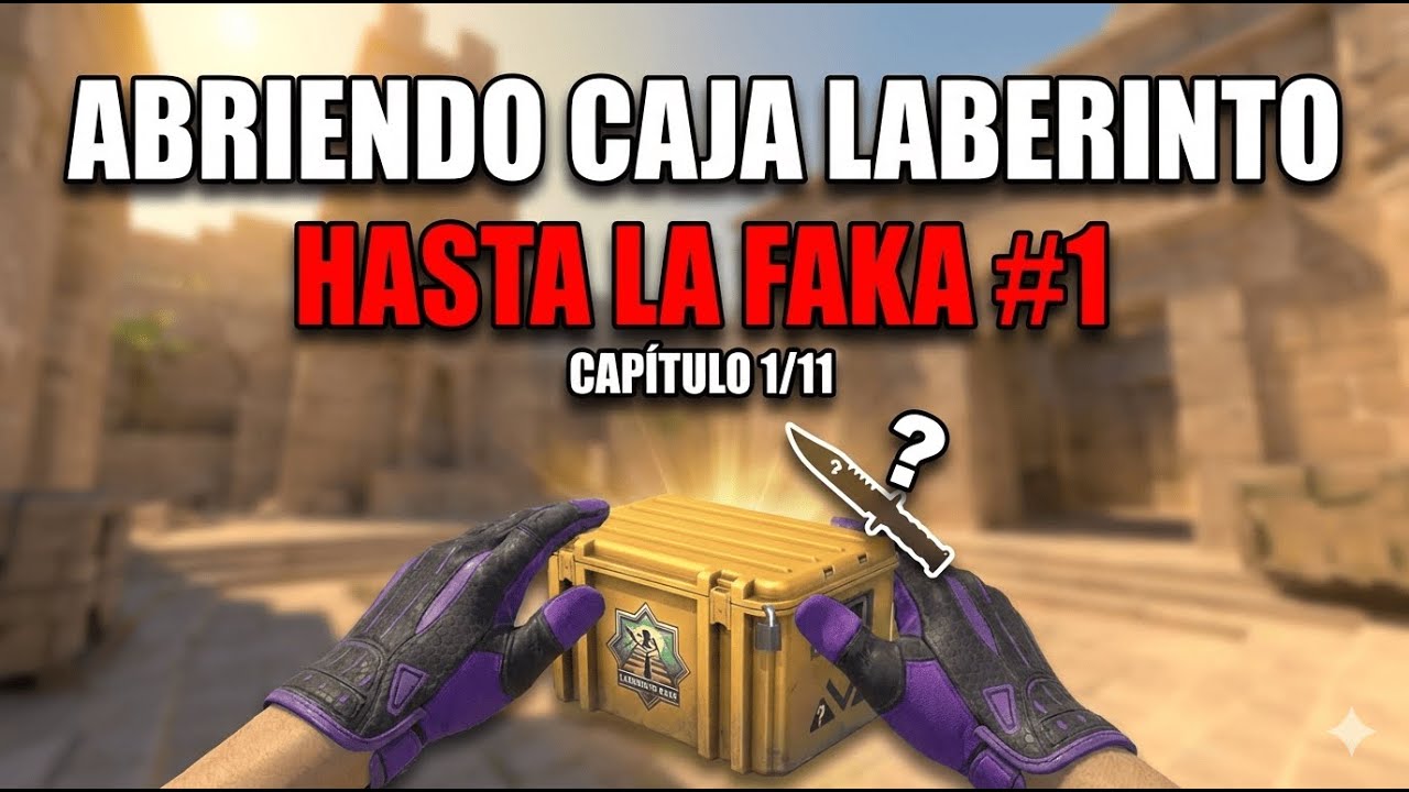 ABRIENDO LA CAJA LABERINTO HASTA FAKA #1 | GGDROP PROFIT INSANO