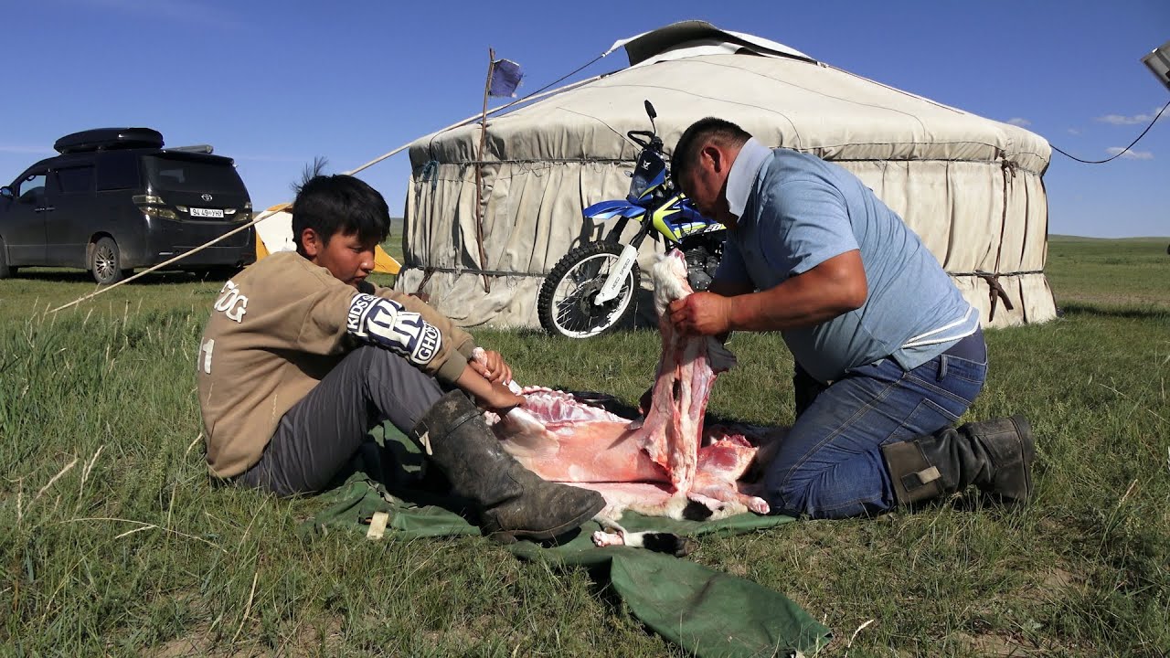 The daily life of Mongolian nomadic family [Documentary] - YouTube