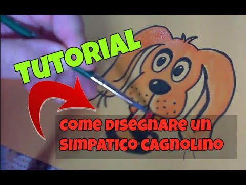 Disegno Di Cane Tutorial Come Disegnare Un Cane Passo Passo Per Bambini