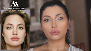 مكياج أنجلينا جولي – Angelina Jolie inspired makeup