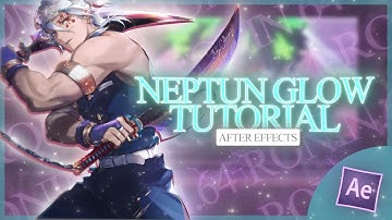 Neptun Glow - After Effects Tutorial [ Easiest Method - 1Min ]