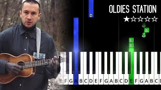 Twenty One Pilots - Oldies Station - EASY Piano Tutorial