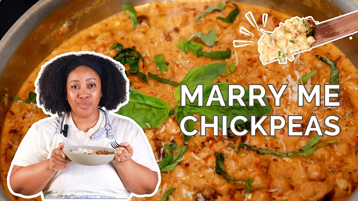 How to Make Marry Me Chickpeas | Protein Packed Vegan Dinner Idea!