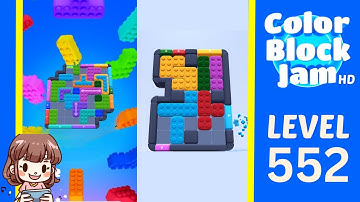 Color Block Jam Level 552 Solution Walkthrough