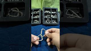 Unlock metal puzzle Type -1(Brain Teaser ) #puzzle #shorts #viral #viralvideo #viralshort