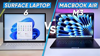 Surface Laptop 6 Vs MacBook Air M3 | Shocking Differences!