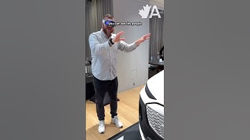 LOOKING👀 to the future  ⏩#shorts #AutoTrader #AutoTraderCanada #VR #AppleVr #AI #Audi