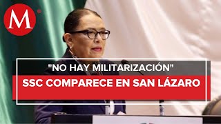 Rosa Icela comparece por el decreto de las fuerzas armadas