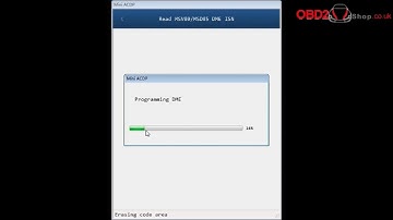 Use Yanhua mini acdp to read the ISN code of MSV80 - obd2shop.co.uk
