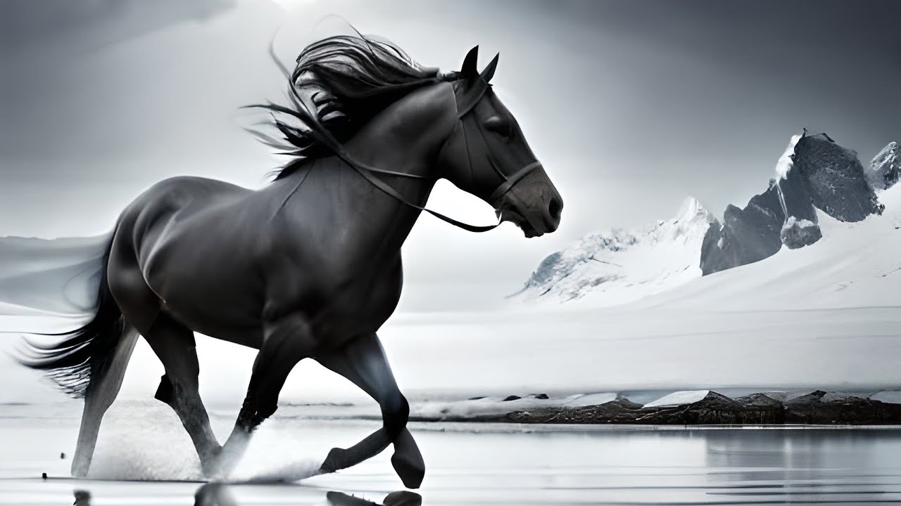 Horse | Vintage photos generated by AI | Architectural Natural