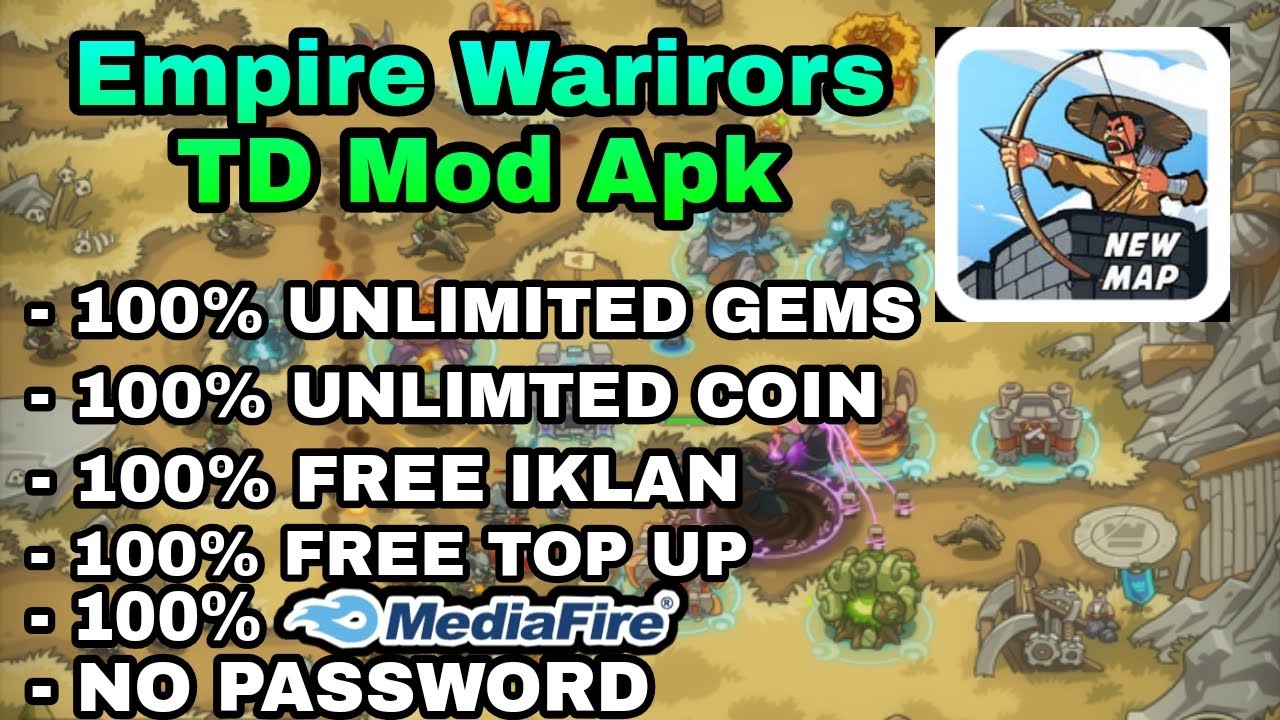 Empire Warriors TD Mod Apk LINK MEDIAFIRE YouTube