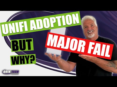 Major Unifi Adoption Fail