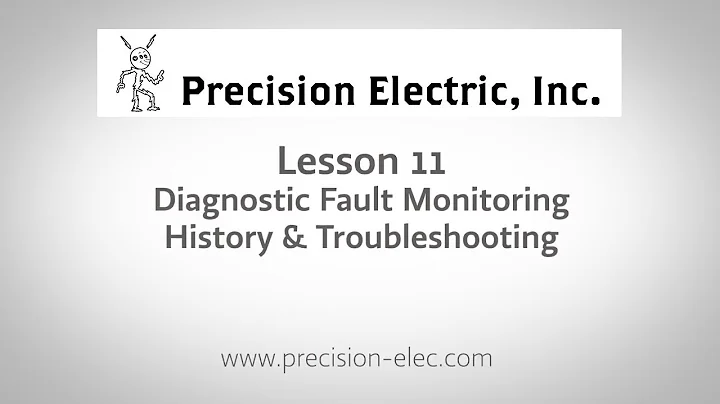 Lenze SMV Training Lesson 11: Diagnostic Fault Monitoring, History And Troubleshooting - VFDs