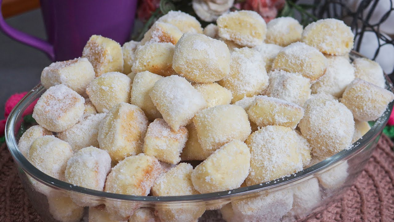 RECEITA DE NHOQUE DOCE MINEIRO: Biscoito ou bolacha perfeita para o café - Bateu tá pronto