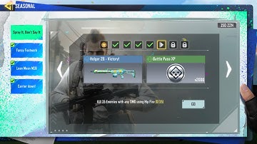 Call of duty mobile Kill 15 Enemies with any SMG using Hip Fire