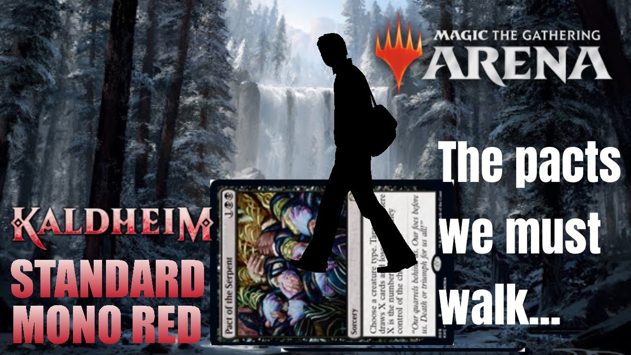 MTG Arena | Mono Red Kaldheim Standard | A Pact to Walk Every Day