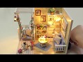 DIY Miniature  Dollhouse「Kitten Diary」ドールハウスキット「子猫物語」