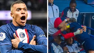 C'EST FAIT, LE PARC A RENDU HOMMAGE A MBAPPE !Le regard émerveillé de Mbappé devant le tifo