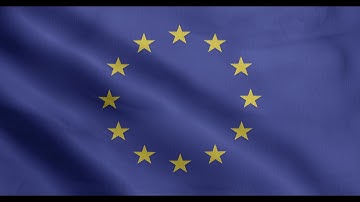 European Union 4k waving flag free download