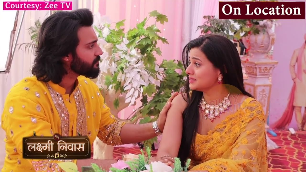 Varun's Wife Emotional After Bhoomi Haldi || Lakshmi Niwas | Upcoming| On Location