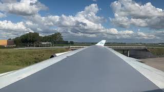 Boeing 747-400 take off Schiphol airport Amsterdam - timelapse