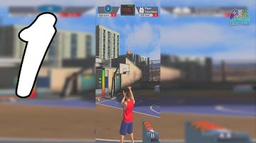 Shooting Hoops - 3 Point Basketball Games Gameplay Walkthrough #1 (Android, IOS)