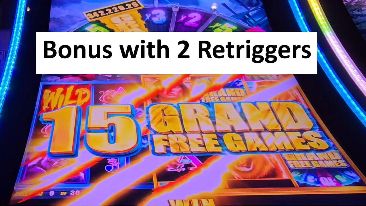 Tarzan Grand Slot Awesome Win!! Aristocrat Game