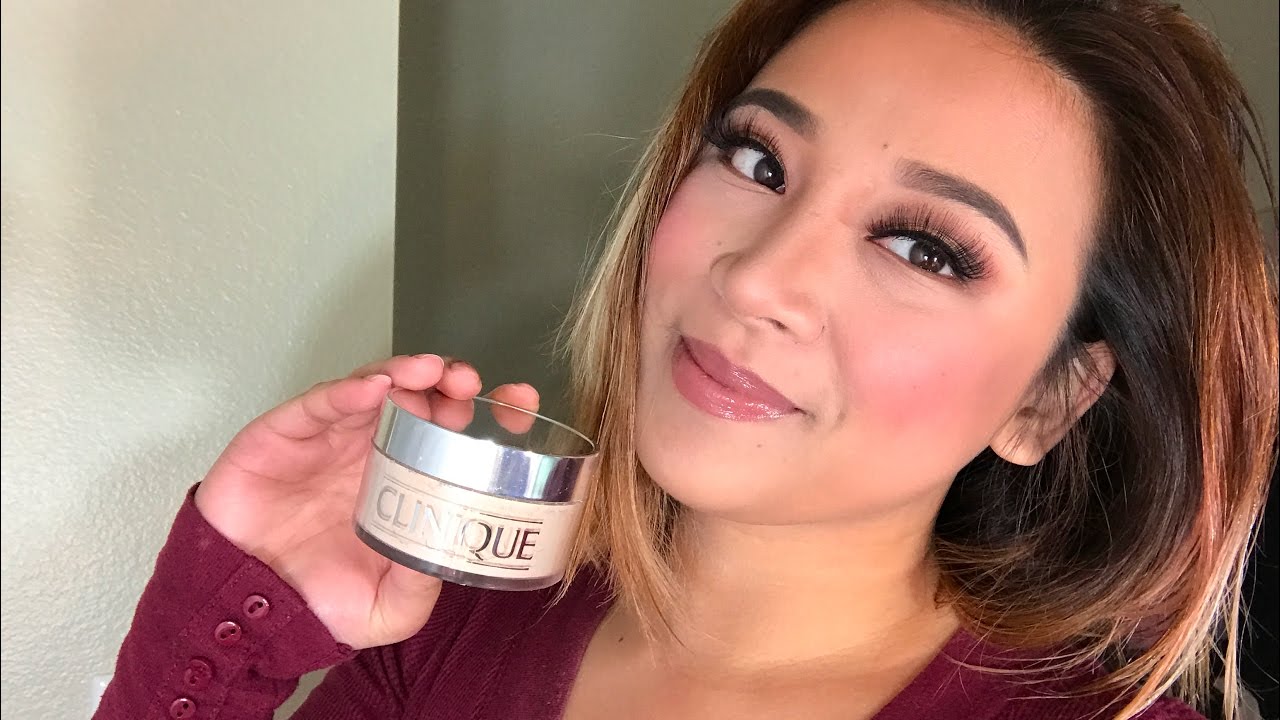 Clinique blended face powder and Brush review! YouTube