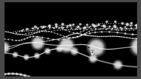 [애펙 트랩코드] 폼 이펙트로 멋진 스트링 만들기: 애프터이펙트(Trapcode Form Particle String Tutorial)