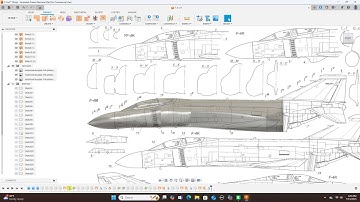 How To surface model an F-4 in Fusion 360/CAD