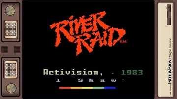 River Raid (Intellivision - Activision - 1983)