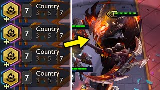 HOW STRONG Is Infernal Hecarim...??? ⭐⭐⭐ ft. 7 Country | TFT Set 10