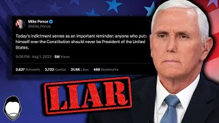 Mike Pence Keeps LYING About His Authority