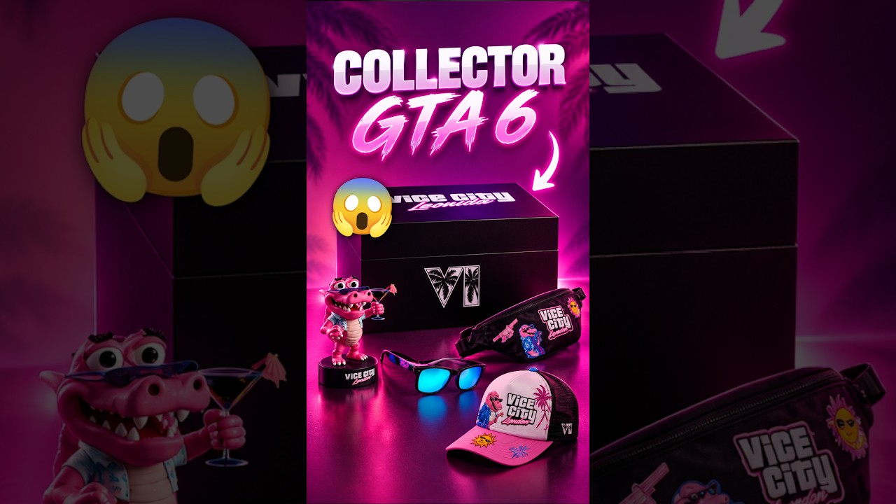 Le COLLECTOR OFFICIEL DE GTA 6 🚨😱 400€.. et PAS le jeu ...