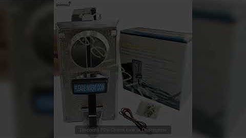 Multi-value coin acceptor Electronic Vending Machine Multi Coin Acceptor Selection Mechanism Arcade