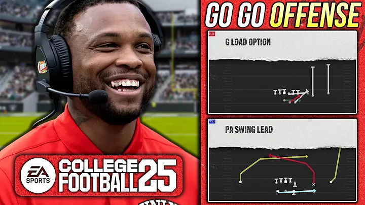 DOMINATE with the UNLV Go Go Offense in CFB25!