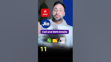 Check Call Details Airtel and Jio 2025 | Sms Details #techshorts