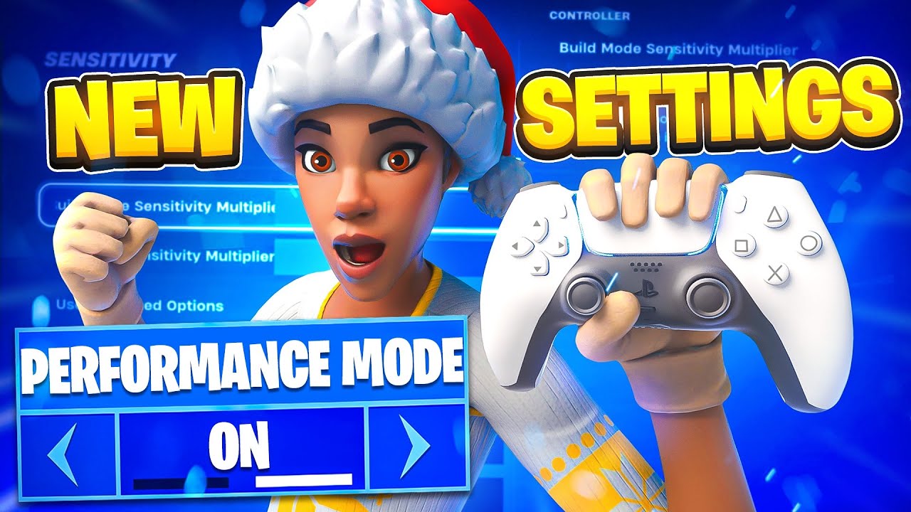 NEW Console Performance mode + Best Season 4 Controller Settings For ...
