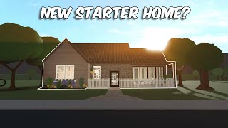 BUILDING A NEW BLOXBURG STARTER HOME WITH 20K | roblox