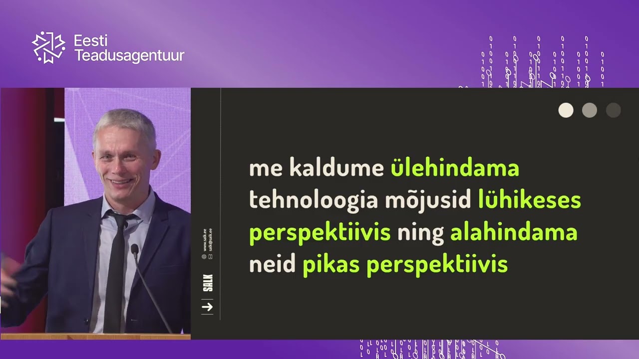 Teaduspoliitika konverents 2025 | Tarmo Jüristo - Kui TI teab paremini milleks meile demokraatia?