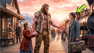 She Lost All Hope at the Station—Then a Mountain Man and His Little Girl Gave Her a New Beginning
